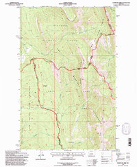 Download a high-resolution, GPS-compatible USGS topo map for Porphyry Reef, MT (1997 edition)