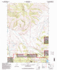 Download a high-resolution, GPS-compatible USGS topo map for Potato Lakes, MT (1998 edition)