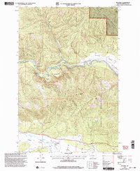Download a high-resolution, GPS-compatible USGS topo map for Potomac, MT (2003 edition)