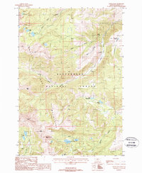 Download a high-resolution, GPS-compatible USGS topo map for Potosi Peak, MT (1988 edition)