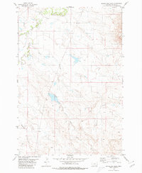 Download a high-resolution, GPS-compatible USGS topo map for Prairie Dog Creek, MT (1980 edition)