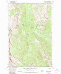 Download a high-resolution, GPS-compatible USGS topo map for Prairie Reef, MT (1983 edition)