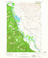 Download a high-resolution, GPS-compatible USGS topo map for Primrose, MT (1967 edition)