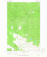 preview thumbnail of historical topo map of Lake County, MT in 1964