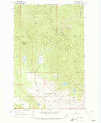 preview thumbnail of historical topo map of Lake County, MT in 1964