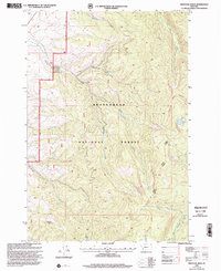 Download a high-resolution, GPS-compatible USGS topo map for Proposal Rock, MT (2002 edition)