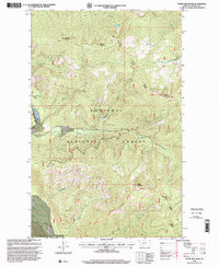 Download a high-resolution, GPS-compatible USGS topo map for Pulpit Mountain, MT (2000 edition)