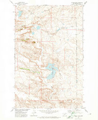 Download a high-resolution, GPS-compatible USGS topo map for Putnam Lake, MT (1974 edition)