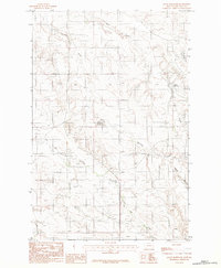 Download a high-resolution, GPS-compatible USGS topo map for Quick Reservoir, MT (1983 edition)