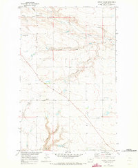 Download a high-resolution, GPS-compatible USGS topo map for Quigley Coulee, MT (1973 edition)