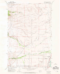 Download a high-resolution, GPS-compatible USGS topo map for Racetrack, MT (1970 edition)