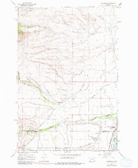Download a high-resolution, GPS-compatible USGS topo map for Racetrack, MT (1981 edition)