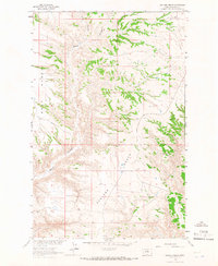 Download a high-resolution, GPS-compatible USGS topo map for Ragland Bench, MT (1966 edition)