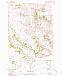 Download a high-resolution, GPS-compatible USGS topo map for Rancher Cemetery, MT (1980 edition)