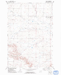 Download a high-resolution, GPS-compatible USGS topo map for Rapelje, MT (1993 edition)