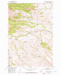 Download a high-resolution, GPS-compatible USGS topo map for Raspberry Butte, MT (1976 edition)