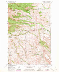 Download a high-resolution, GPS-compatible USGS topo map for Raspberry Butte, MT (1981 edition)