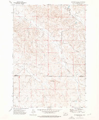 Download a high-resolution, GPS-compatible USGS topo map for Rattlesnake Hill, MT (1976 edition)
