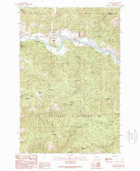 Download a high-resolution, GPS-compatible USGS topo map for Ravenna, MT (1989 edition)