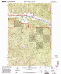 Download a high-resolution, GPS-compatible USGS topo map for Ravenna, MT (2003 edition)