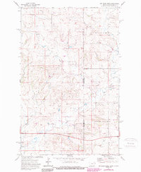preview thumbnail of historical topo map of Roosevelt County, MT in 1974