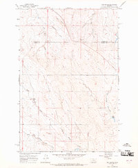 Download a high-resolution, GPS-compatible USGS topo map for Red Buttes, MT (1969 edition)
