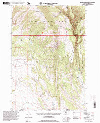 Download a high-resolution, GPS-compatible USGS topo map for Red Pryor Mountain, MT (1999 edition)