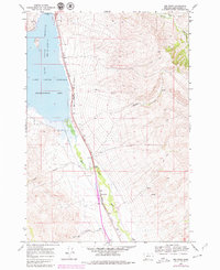 Download a high-resolution, GPS-compatible USGS topo map for Red Rock, MT (1979 edition)