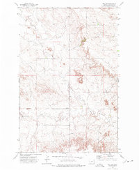 Download a high-resolution, GPS-compatible USGS topo map for Red Top, MT (1975 edition)