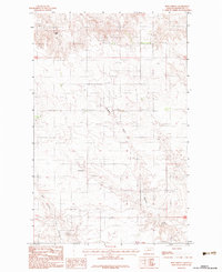 Download a high-resolution, GPS-compatible USGS topo map for Reed Springs, MT (1983 edition)