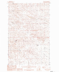 Download a high-resolution, GPS-compatible USGS topo map for Regal Coulee, MT (1984 edition)