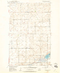Download a high-resolution, GPS-compatible USGS topo map for Reserve SE, MT (1959 edition)