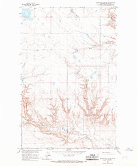 Download a high-resolution, GPS-compatible USGS topo map for Reservoir Coulee, MT (1967 edition)