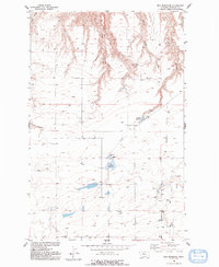 Download a high-resolution, GPS-compatible USGS topo map for Rice Reservoir, MT (1993 edition)