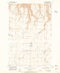 Download a high-resolution, GPS-compatible USGS topo map for Rice Reservoir, MT (1955 edition)