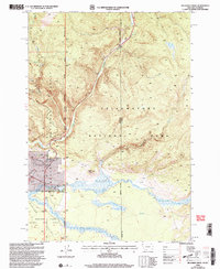 Download a high-resolution, GPS-compatible USGS topo map for Richards Creek, MT (2005 edition)