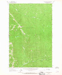 Download a high-resolution, GPS-compatible USGS topo map for Richards Mountain, MT (1967 edition)