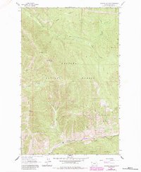 Download a high-resolution, GPS-compatible USGS topo map for Richards Mountain, MT (1984 edition)