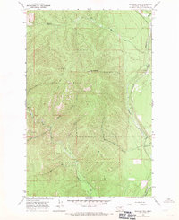Download a high-resolution, GPS-compatible USGS topo map for Richards Peak, MT (1971 edition)
