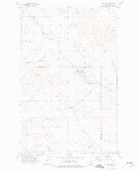 Download a high-resolution, GPS-compatible USGS topo map for Richland, MT (1976 edition)