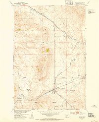 Download a high-resolution, GPS-compatible USGS topo map for Ringling, MT (1953 edition)