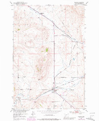 Download a high-resolution, GPS-compatible USGS topo map for Ringling, MT (1981 edition)