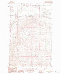 Download a high-resolution, GPS-compatible USGS topo map for Robinson Ranch, MT (1984 edition)