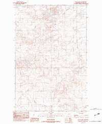 Download a high-resolution, GPS-compatible USGS topo map for Rock Creek, MT (1983 edition)
