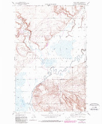Download a high-resolution, GPS-compatible USGS topo map for Rocky Point, MT (1989 edition)