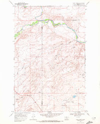 Download a high-resolution, GPS-compatible USGS topo map for Rocky Ridge, MT (1972 edition)