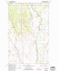 Download a high-resolution, GPS-compatible USGS topo map for Rose Crossing, MT (1995 edition)