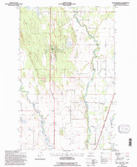 Download a high-resolution, GPS-compatible USGS topo map for Rose Crossing, MT (1997 edition)