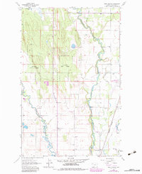 preview thumbnail of historical topo map of Flathead County, MT in 1982