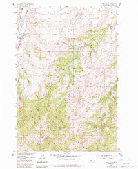 Download a high-resolution, GPS-compatible USGS topo map for Ross Canyon, MT (1988 edition)